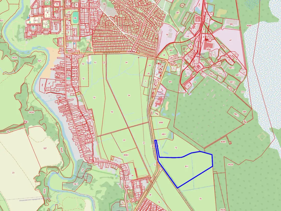 Земельный участок 20,43 га в Индустриальном парке "М10" "Никольское"