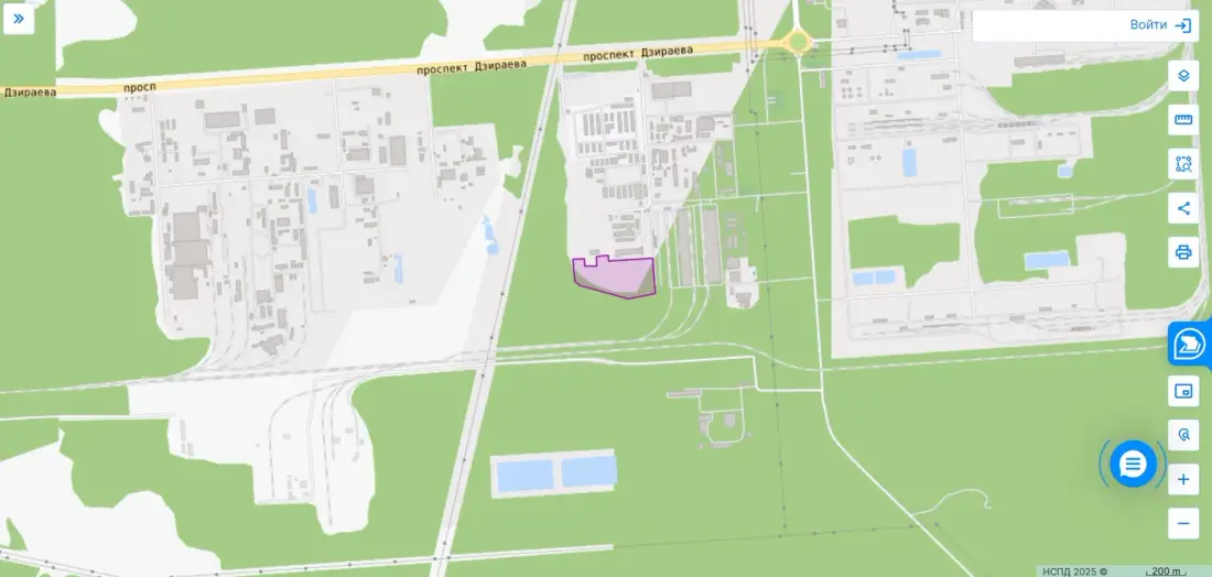 Земельный участок 7,18 га, Тюменская область, г. Тобольск, БСИ-1, квартал 4