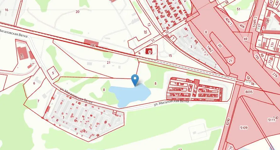Земельный участок площадью 6,3 га в г. Тверь