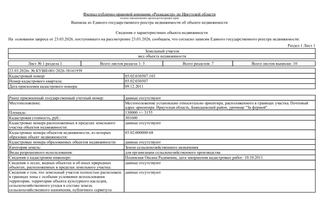 Право на заключение договора аренды земельного участка, составляющего имущество Государственной казны Российской Федерации